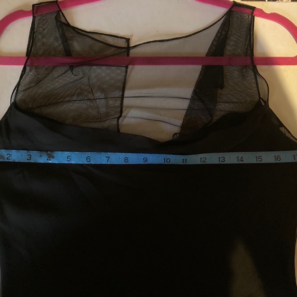 Vera Wang Silk Black Dress Size 10 NWT - Picture 7 of 7